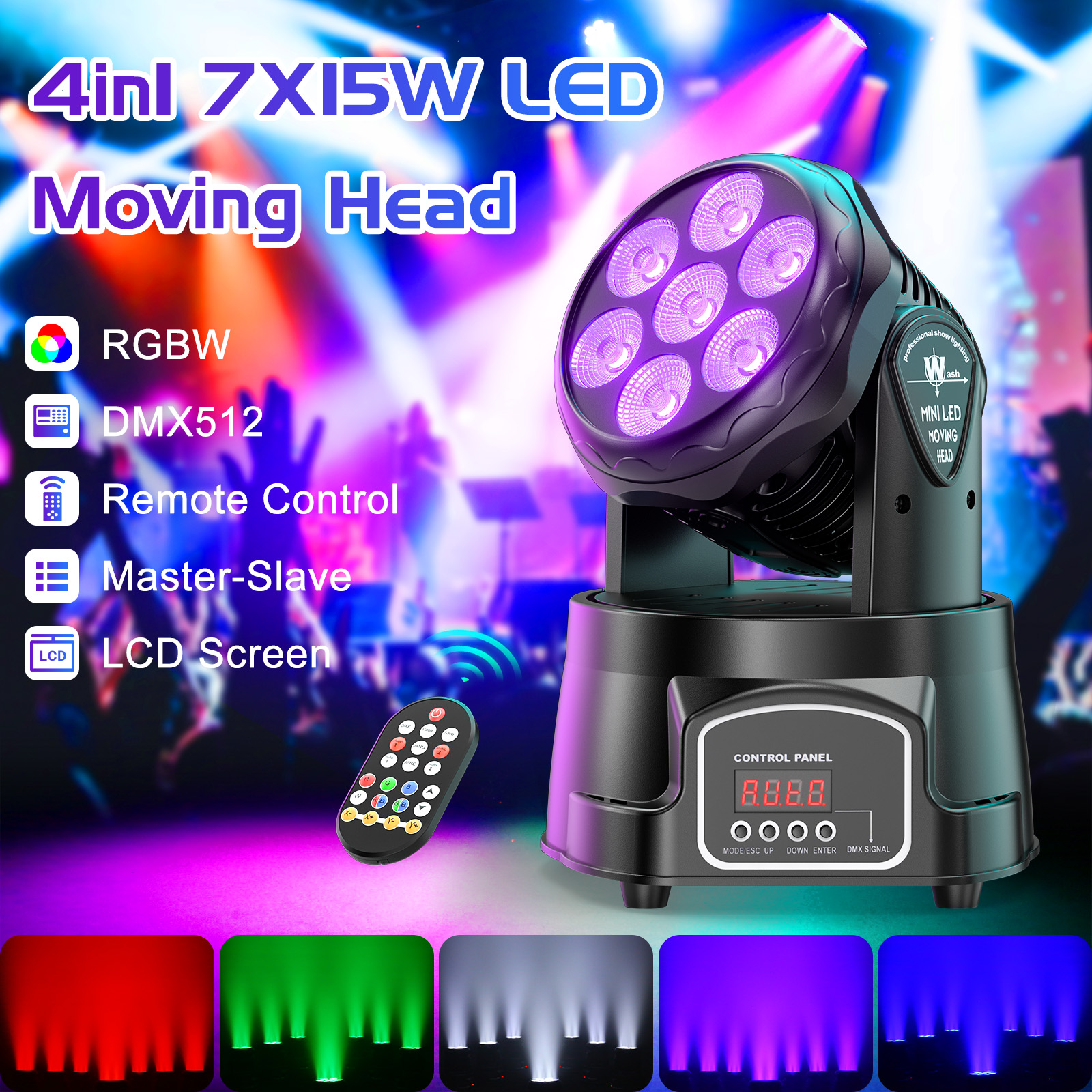 Fieryzeal 105W Moving Head Strahl Spot licht Led-leuchten für Disco Led Bühne Licht Led Moving Head Licht party Disco Lichter