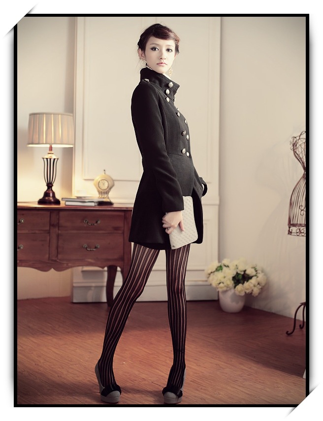 Dww20-medias con patrón de red para mujer, pantimedias de Jacquard, Sexy, color negro, a la moda, 1 piezas