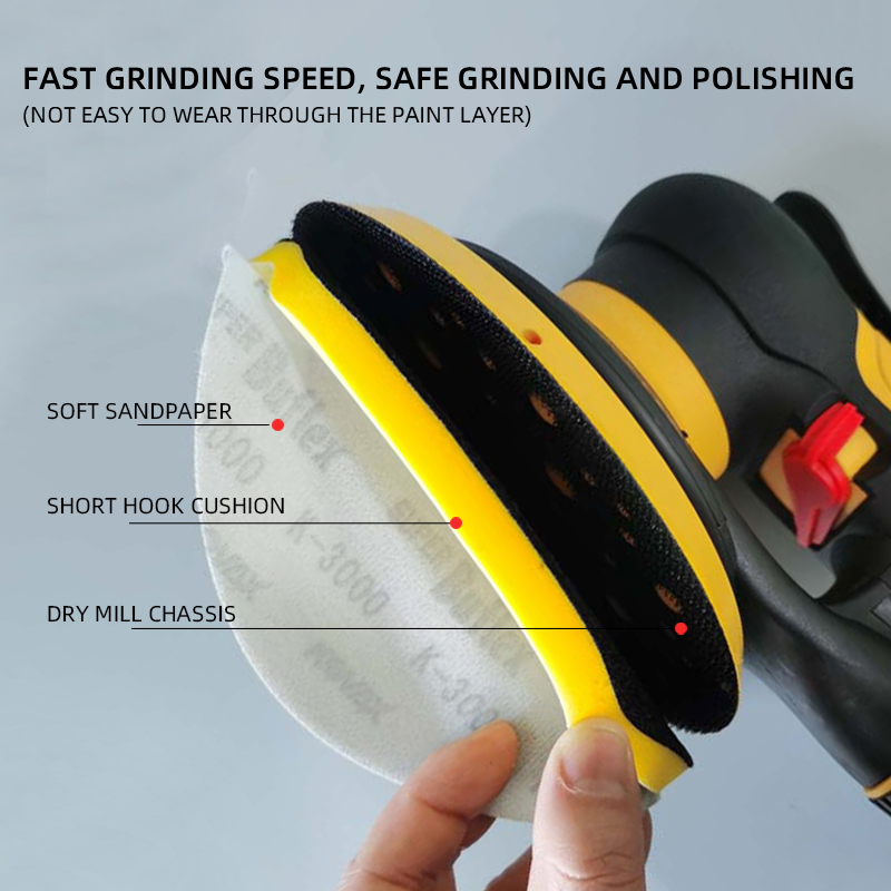 25個日本kovaxサンドペーパー6インチ自動車サンドペーパー1000 2000と3000グリットボディ車のサンディング研磨ディスク150ミリメートル