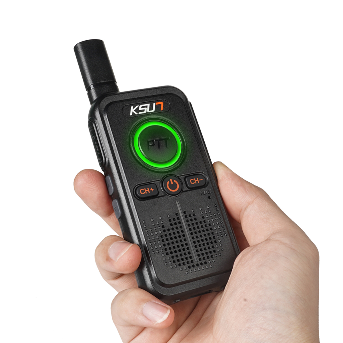 Walkie Talkie 2 pezzi inclusi Usb tipo C ricaricabile vita Radio bidirezionale Mini Scanner Radio stazione portatile Transceive KSUT LT