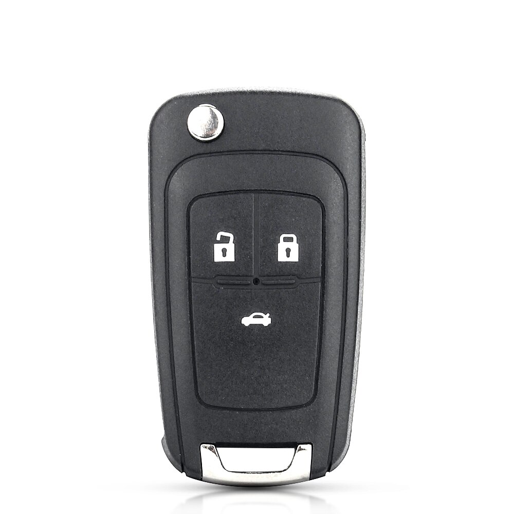 KEYYOU Flip Folding Remote Car Key Shell For Chevrolet Cruze Epica Lova Camaro Impala