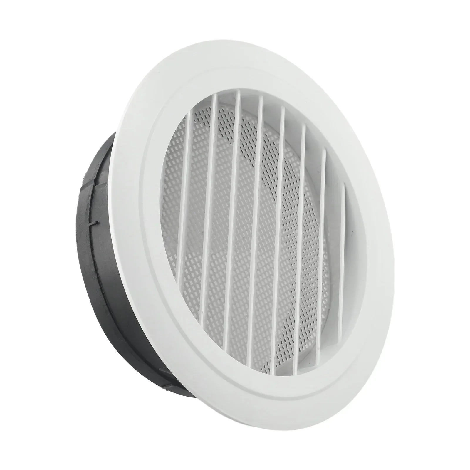 Ventilaciones de conducto, rejillas de ventilación redondas, rejilla Interior ABS, cubiertas de ventilación de pared, ventilación de flujo de aire ajustable de plástico Circular