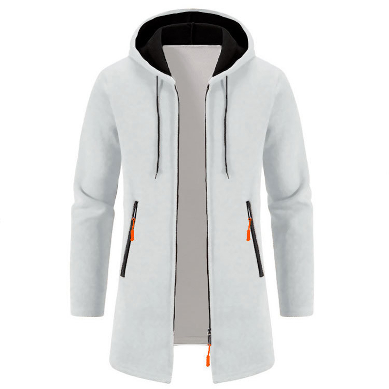 Männer Pullover Strickjacke Frühling Herbst Casual Solide Stricken Männer Pullover Lange Sleeve Zipper Gestrickte Strickjacken Oberbekleidung Männer der Coat3XL