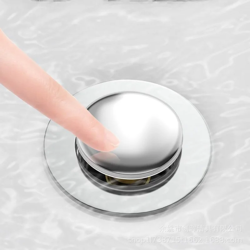 Waschbecken Filter Bildschirm Springenden Kern Pool Anti-blocking Deodorant Leckage Stecker Becken Universal Kanalisation Presse Zubehör