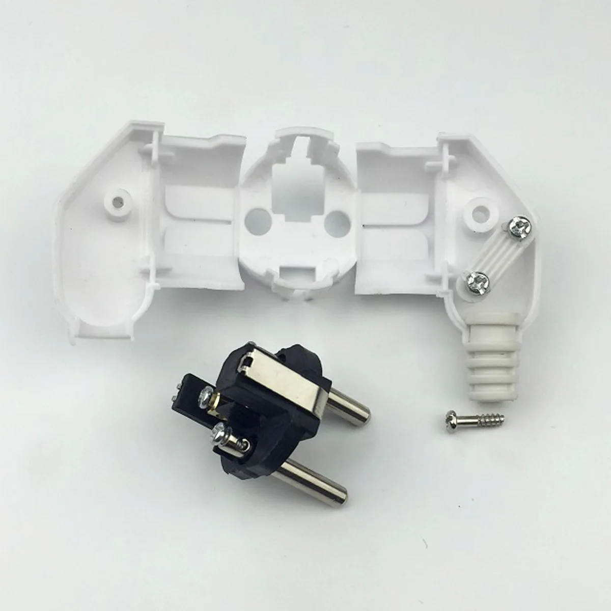 3 Pcs 4.8mm EU Schuko, Replaceable & Rewireable 250V 16A IP44 Socket Connector For Power Extension Cable