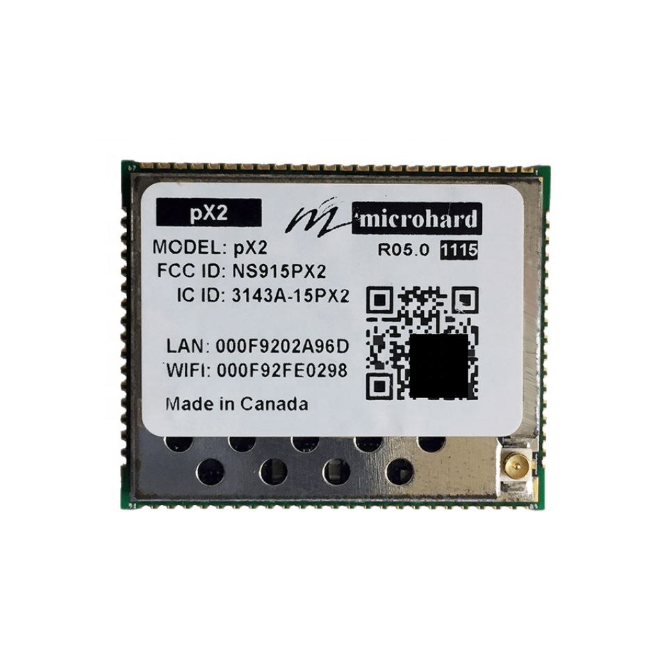 Модуль Microhard PX2 WIFI Ethernet, интегрированный модуль передачи цифрового изображения и передачи данных MESH