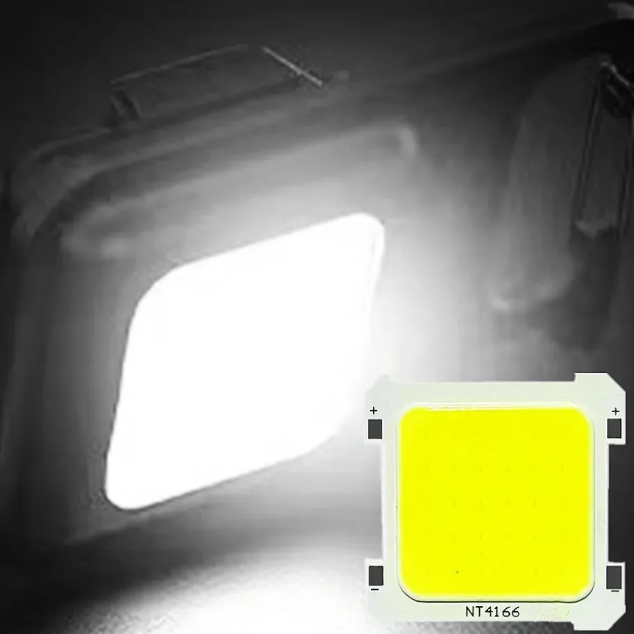 1/6PCS White Light High Power LED COB Integrated Chip High Brightness Spotlight Tube Light Portable Camping Light Accessories