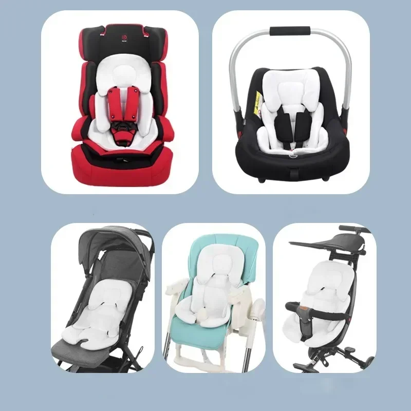 Almofada universal para assento de carrinho de bebê, almofada de algodão para assento de carro de bebê, carrinho infantil, colchão, acessórios para carrinho de bebê