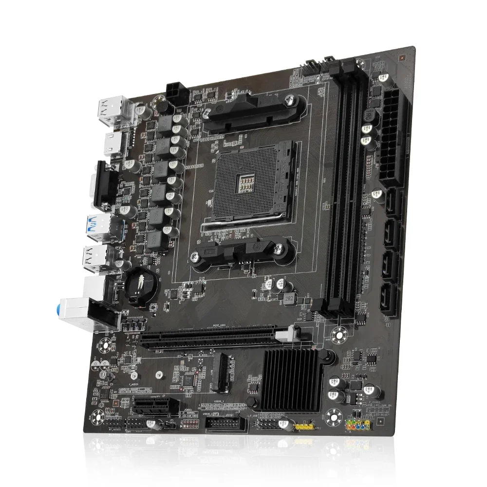 MACHINIST B450 Motherboard AMD unterstützt DDR4 Desktop RAM AM4 CPU-Steckplatz NVME NGFF M.2 USB 3.0 VGA Dual Channel für Ryzen5 3500 usw