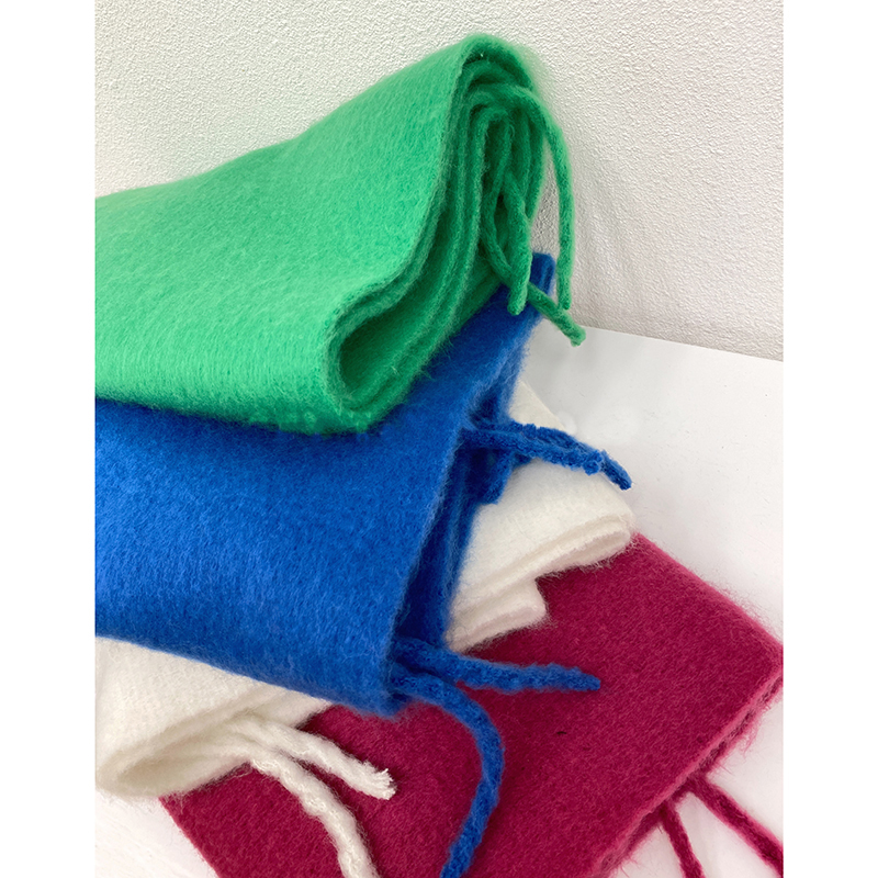 Cor sólida feminino grosso xale cachecol inverno quente moda pashmina cachecóis longo borla hijab roubou bufanda mujer