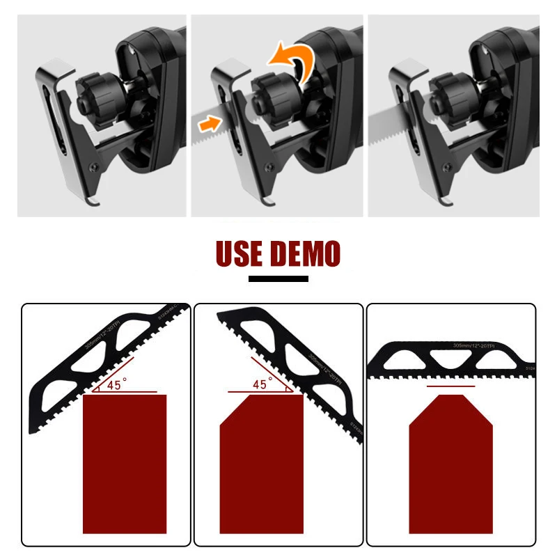 Carbide Reciprocating saw Blade Carbide Reciprocating Saber saw Foam Block Concrete Stone Blast Cutting tools