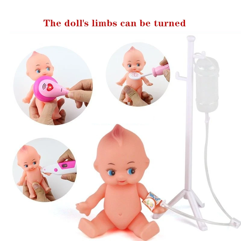 Bác Sĩ Mới Bộ Cho Trẻ Em Giả Vờ Chơi Gái Game Nhập Vai Bệnh Viện Accessorie Y Tế Y Tá Dụng Cụ Túi Đồ Chơi trẻ Em Quà Tặng