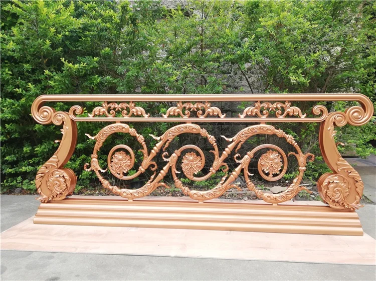 Modern Terrace Railing Designs Exterior Wrought Iron Handrails Parapet Balustrades Iron Railings Balcony Railing