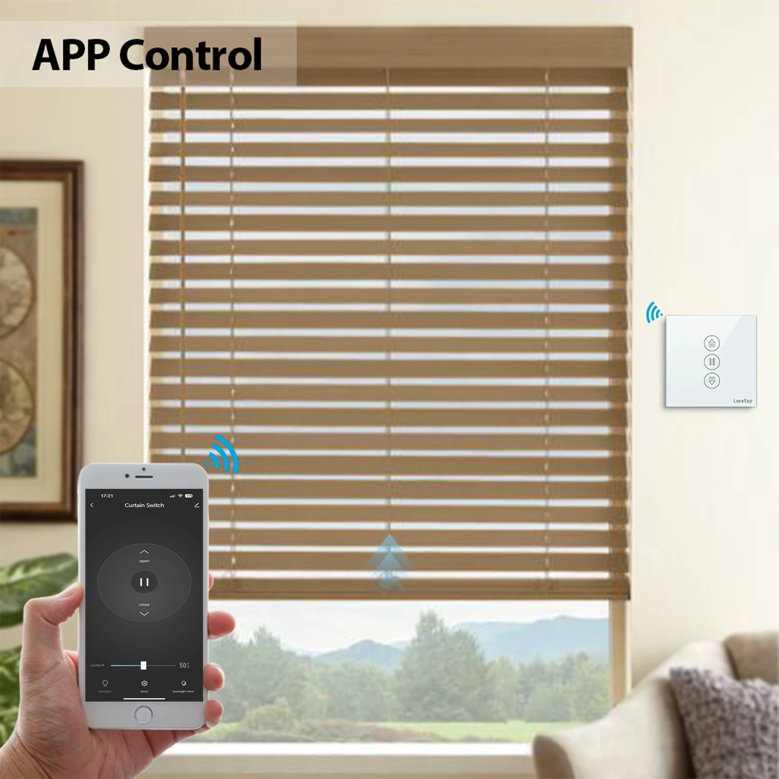 Tuya Smart Life EU WiFi interruptor de cortina de persiana enrollable para persianas motorizadas con Control remoto Google Home Aelxa Echo Smart Home