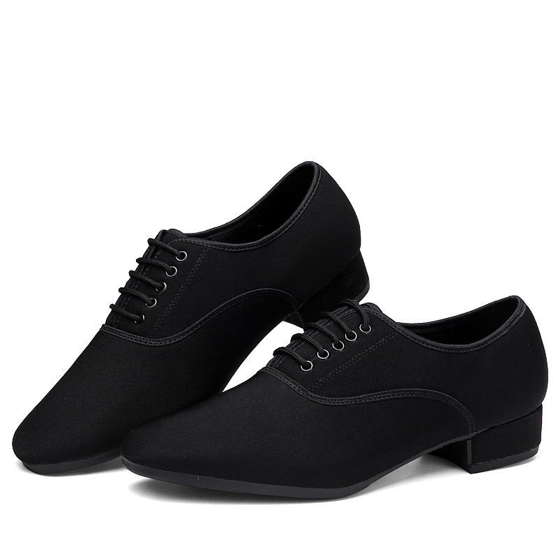 Zapatos de baile latino, zapatos de baile modernos suaves para hombres, zapatos de baile de salón, zapatos de baile Social, zapatillas de lona cuadradas