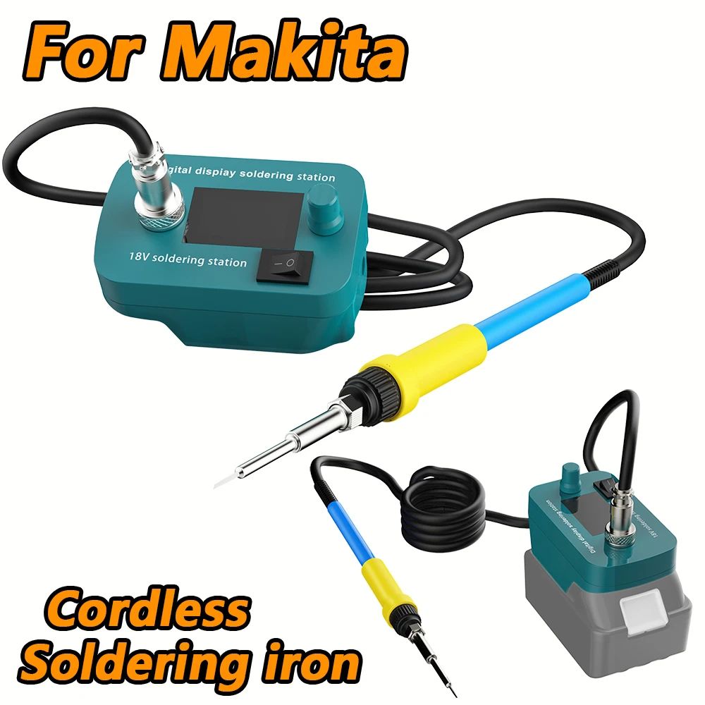 Bonacell-máquina herramienta de soldador inalámbrico para Makita BL1830, batería de 18V BL1840 BL1850 BL1860, herramienta de soldadura PCB de 60W