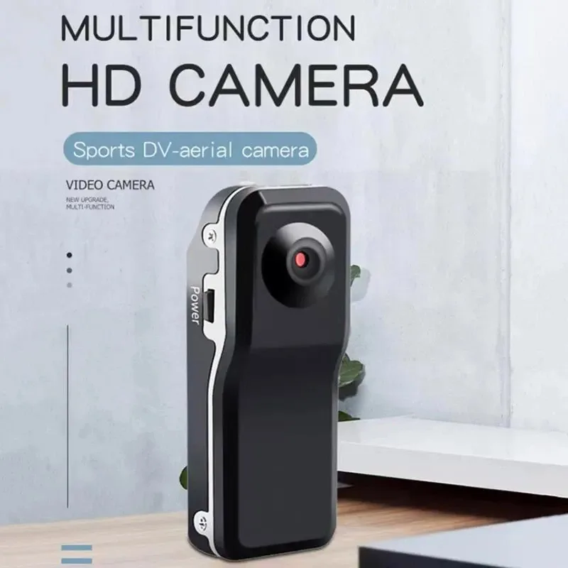 HD Mini DV Kamera Körper Camcorder Mount tragbare Video aufzeichnung Nanny Security Cam kleine Sportwagen DVR Webcam für zu Hause und im Büro