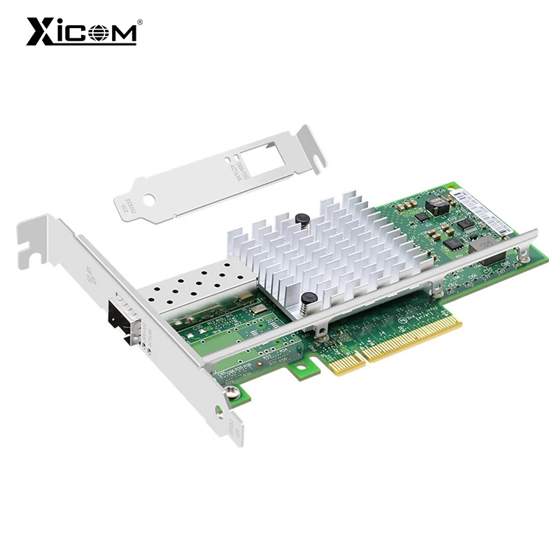 10-гигабитная сетевая карта Ethernet Pci Express x8 X520-SR1/SR2 Single/Dual SFP + сетевой адаптер порта E10G41BTDA Intel Chip 82599
