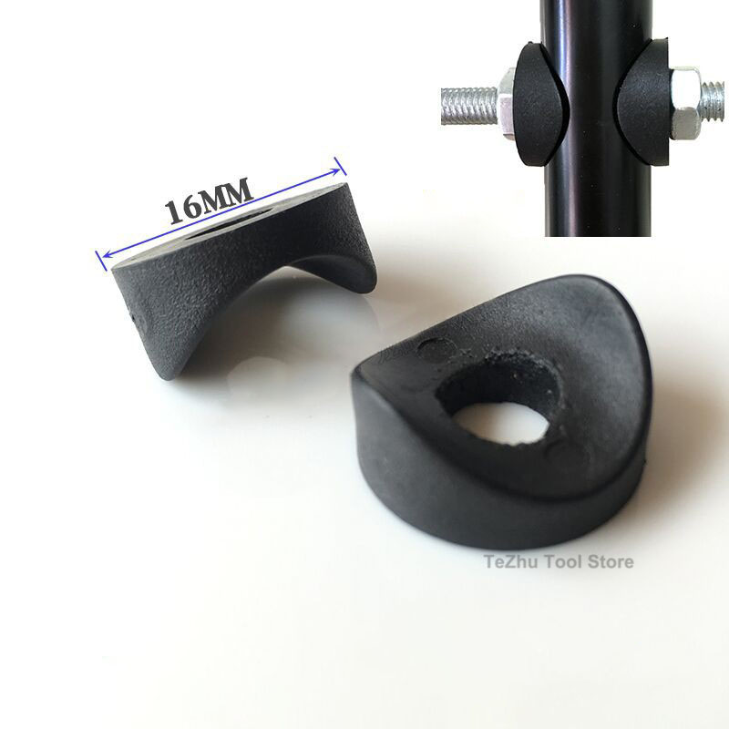 プラスチック製の湾曲したduckbillスペーサーピース、椅子留め機ピース、中空ジョイント丸管、直径16、18、19、22、25mm、6、8mm