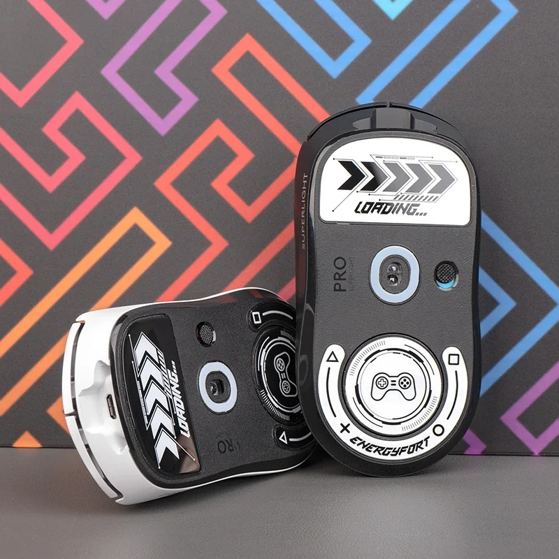 Brille Maus Füße Skates für Logitech G PRO X SUPERLIGHT Aufkleber abgerundete gebogene Kante GPXS Glide Füße für FPS MOBA Spiele