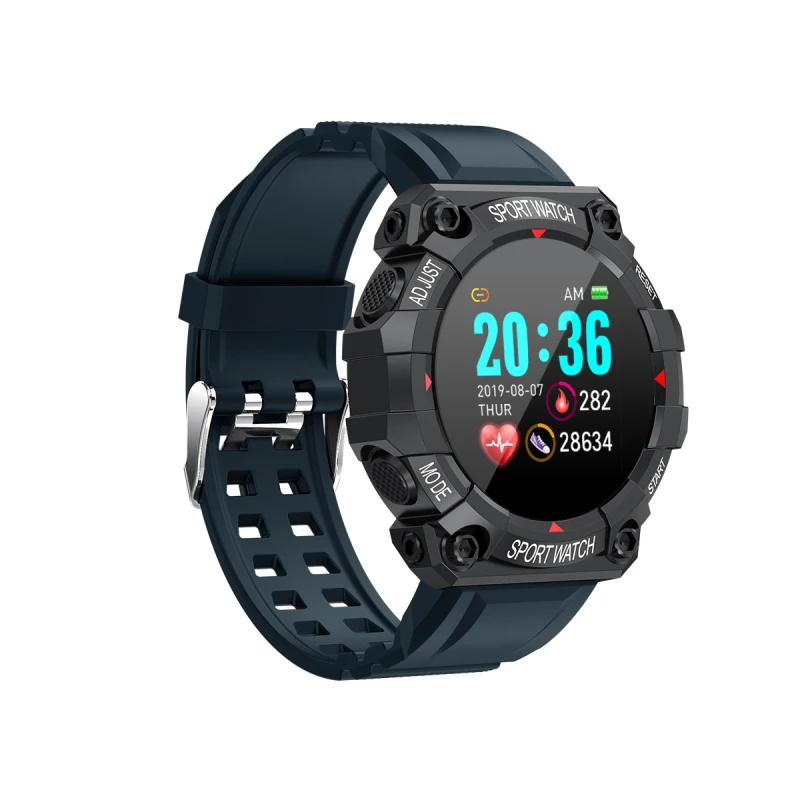 歩数計と血圧モニターを備えたスポーツウォッチ,大型スマートブレスレット,健康モニタリング,1.3インチ