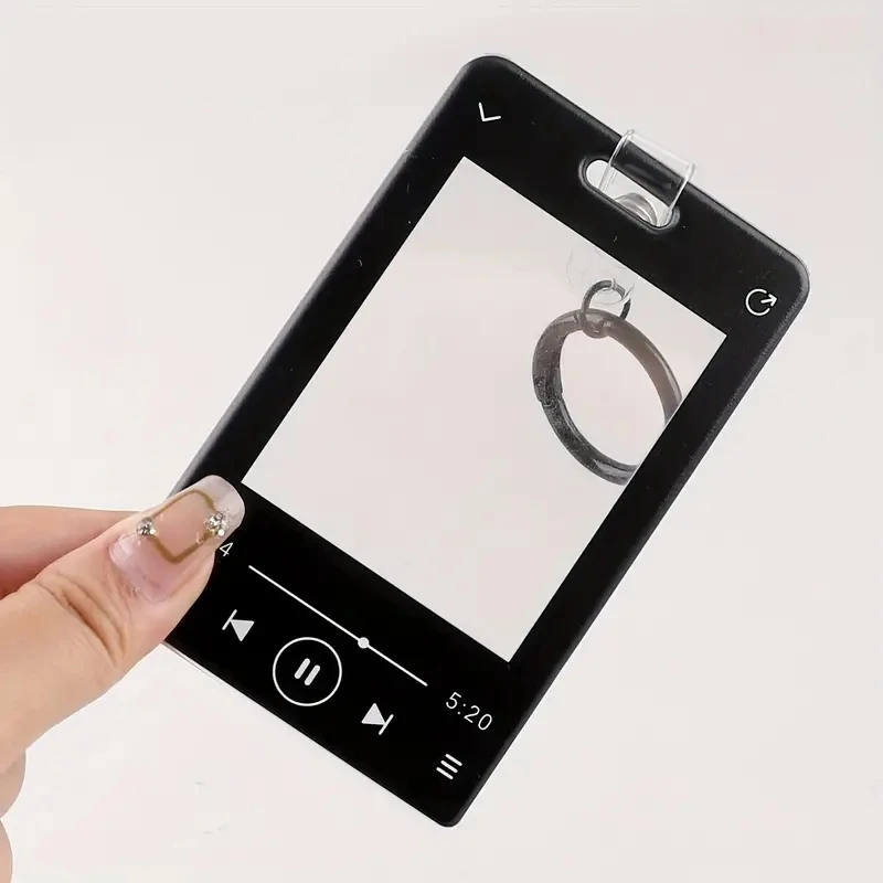 Ins Style Minimalist Photo Card Holder Y2K Style IPod Touch Shaped 3inch Purikura Photo Sticker Frame for Couple Idol Photocard