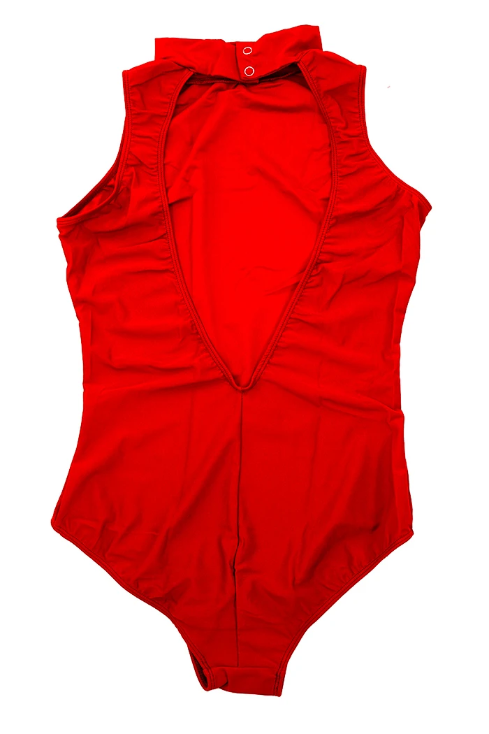 SPEERISE สีดําบัลเล่ต์เต้นรําคอเต่าถัง Leotards ชุดว่ายน้ํา Backless สําหรับเด็ก Spandex สาวยิมนาสติก Bodysuit เครื่องแต่งกาย
