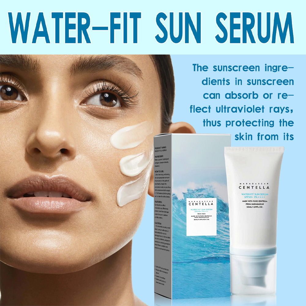 Nuovo SPF50 + Protezione Solare Coreano Viso Corpo Impermeabile 50ML Anti UV Idratante Crema Solare Viso per Le Donne Degli Uomini Sport All'aria Aperta Viaggi