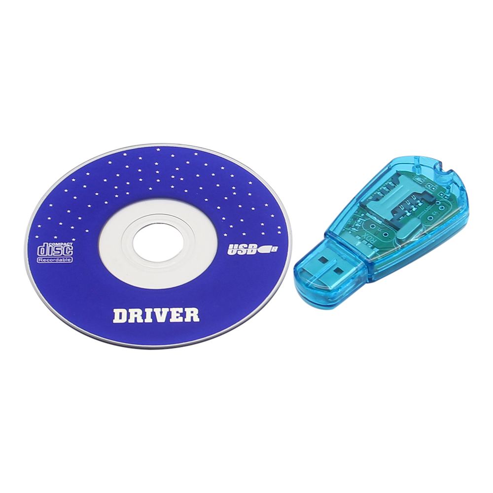 1pc Mini USB Sim Kartenleser USB SIM Kopie/Cloner Kit SIM Karte Tragbare Reader GSM CDMA SMS backup + CD Kartenleser