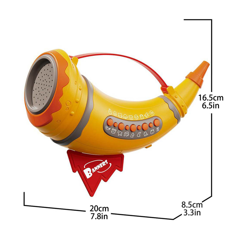 Simular chamador de animais brinquedos eletrônicos brinquedos vocais estilo chifre som diferente elefante tigre lobo gato cão vaca pássaro crianças presente