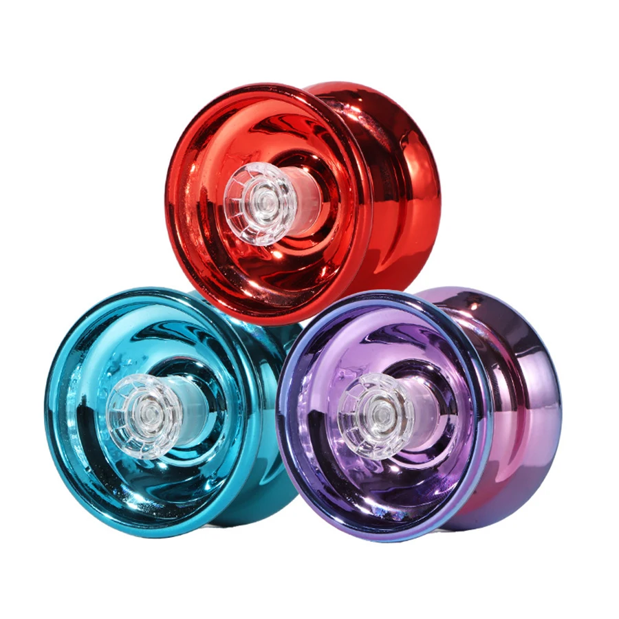 Professioneller Yo-Yo-Ball aus Aluminium und Metall für Kinder und Anfänger, wettbewerbsfähiger Yo-Yo-Ball, Yo-Yo-Ball für Erwachsene und Kinder mit Zubehör