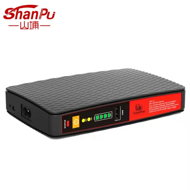 Mini UPS DC 8000mah 5V 9V 12V 15V 24V UPS para enrutador WiFi