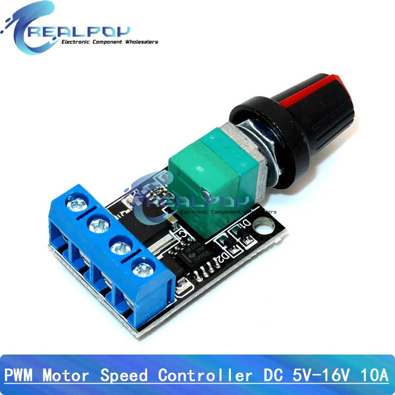 DC 1.8V-35V 2A 3A 5A 10A 30W 80W 90W PWM Motor Speed Controller Low Voltage Motor Speed Controller PWM Adjustable Drive Module