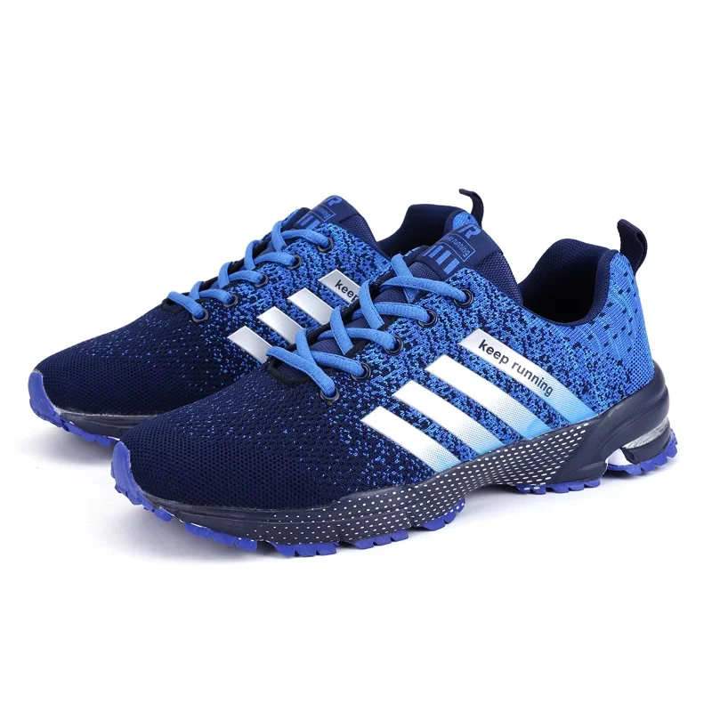 Scarpe da ginnastica casual da uomo Scarpe sportive traspiranti estive Scarpe da corsa leggere in rete per esterni Scarpe da passeggio per tennis da jogging atletiche