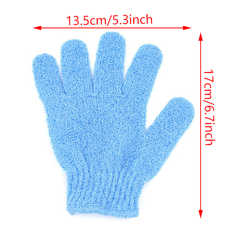1 пара, отшелушивающие перчатки для ванной, с пятью пальцами