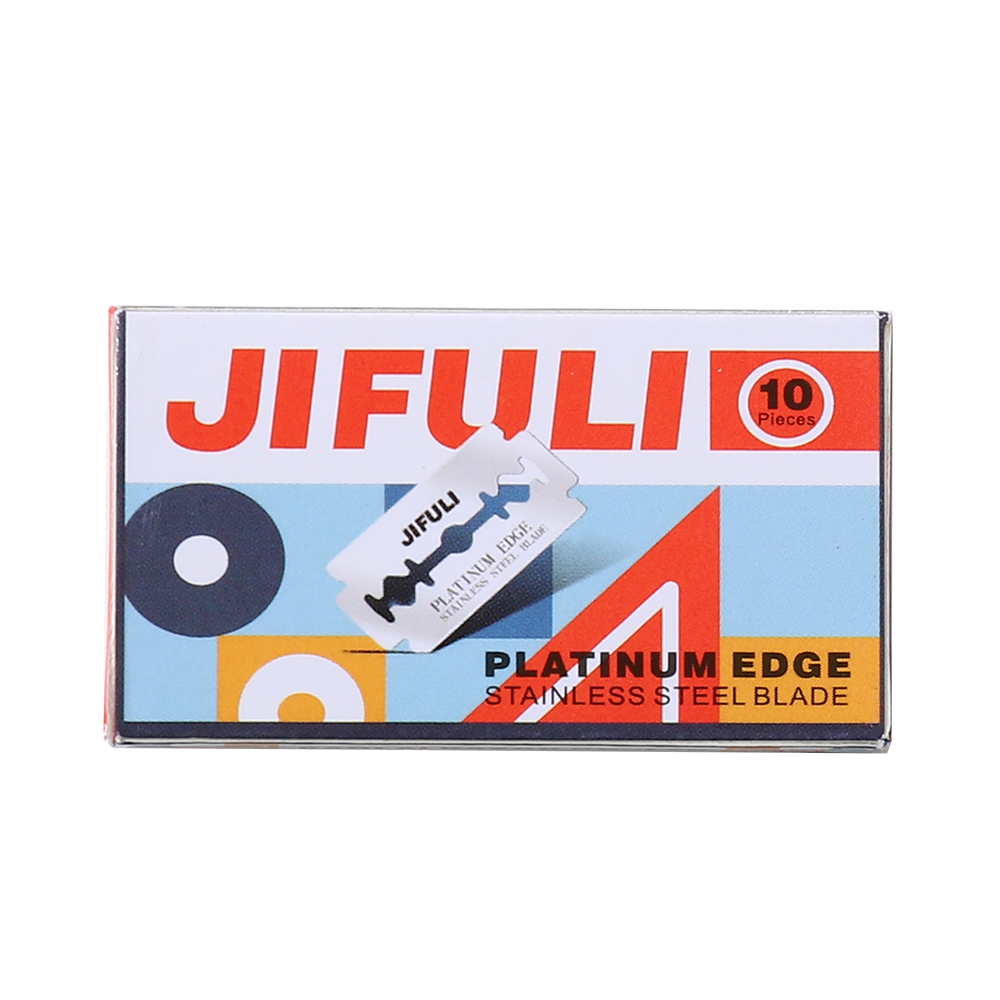 10Pcs Stainless Steel Shaver Blades Men  Double Edge Razor Sharp Thin Blade Face Care Manual Razor Blade Shaving Tool