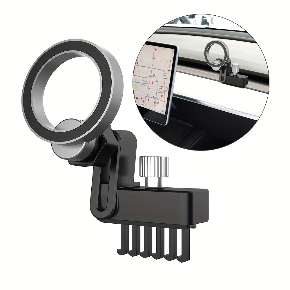 Soporte de teléfono para Tesla Model 3 Model Y, para soporte de coche MagSafe, accesorios Tesla aptos para teléfonos AIl