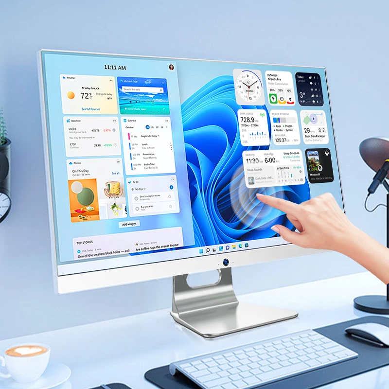 Processore per PC da gioco all-in-one Core I7 16 GB + 512 GB PC OEM All-in-One per studenti e aziende