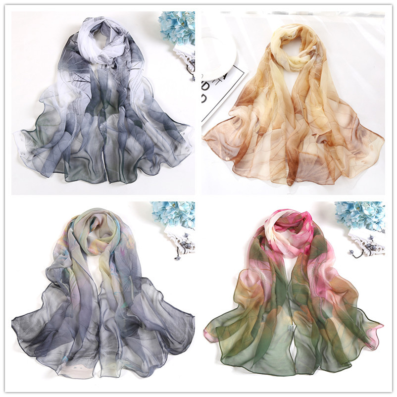 Bufanda ligera de alta calidad para mujer, pañuelo protector solar de estilo occidental, toalla de playa junto al mar, chal largo, moda de verano