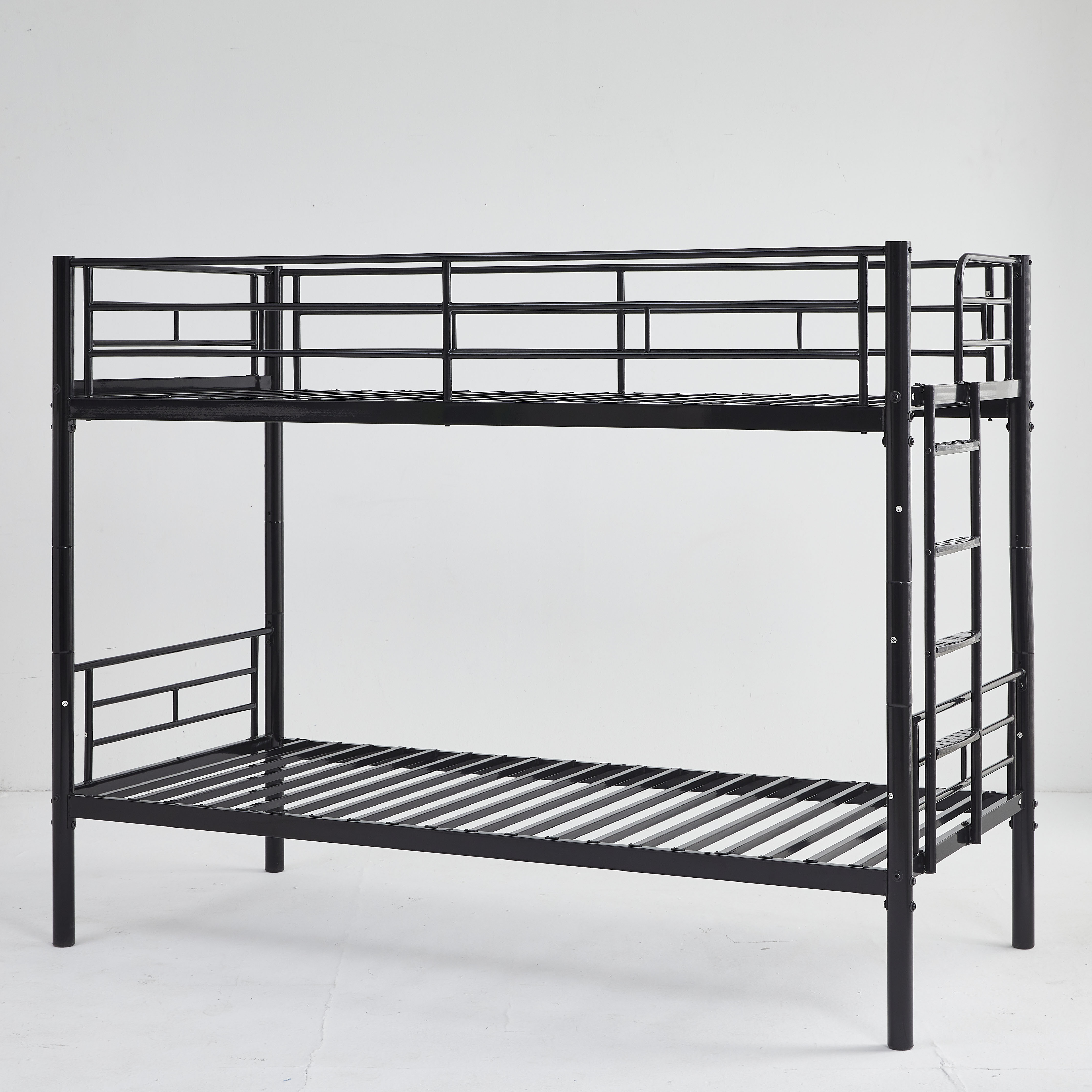 Estrutura de cama de casal para crianças, 90x200cm, cama de casal infantil, balanços de segurança, 2 camas de solteiro, cama de casal, escada antiderrapante