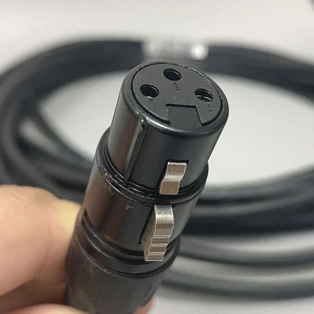 3M 2M 1M DMX-кабель сценического освещения DJ Audio Dmx512 Кабель 3-контактный разъем XLR Фольга Щит Линия Консоль управления Сигнальный провод передачи сигнала