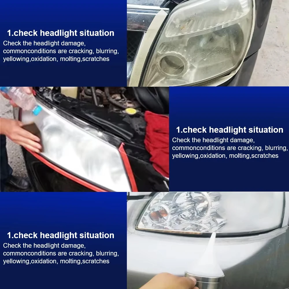 Kit de restauración de esmalte de faros de coche, taza de atomización de calefacción, herramienta de restauración de reparación de tazas de calefacción eléctrica