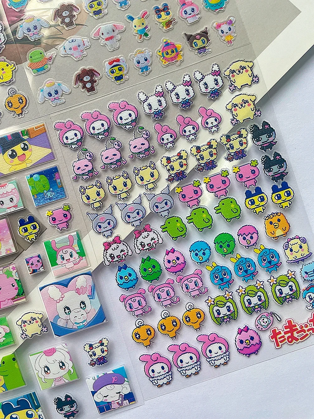 Cute Little Animals Diy Toploader Scrapbooking Journal Decor Stickers Y2K Journal Planner Stationery Stickers Pvc Nail Sticker
