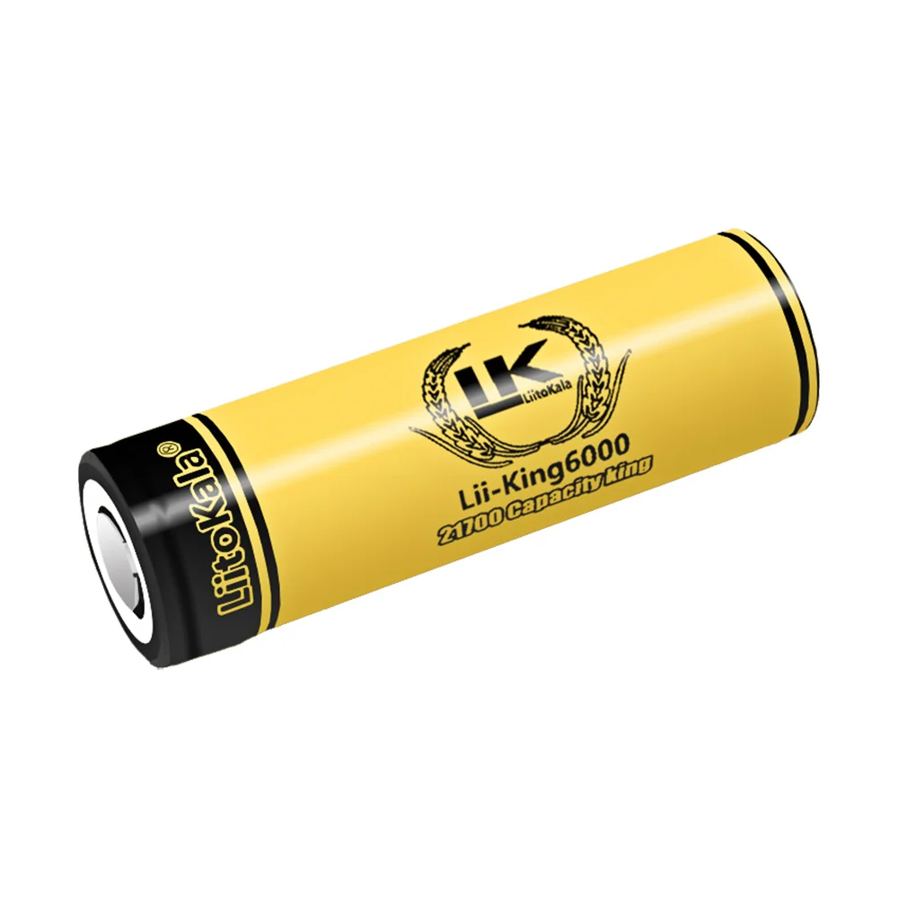 LiitoKala Lii-50E 21700 5000Mah 3.7V 5C Xả Cao Cấp Pin Cho Công Suất Cao Đồ Gia Dụng
