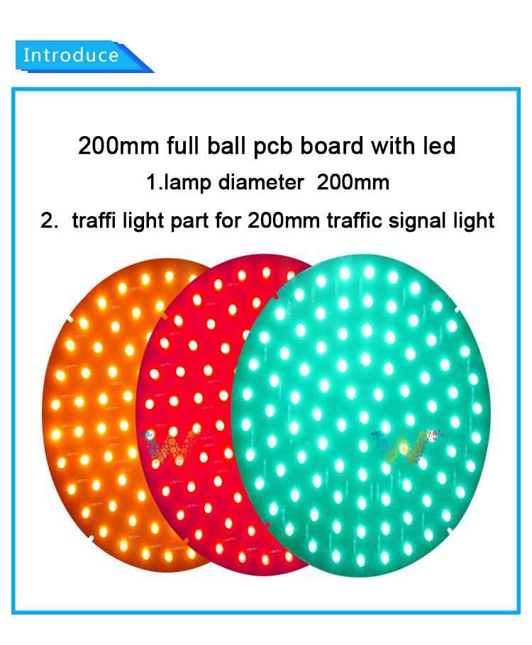 DC12V rot gelb grün grün Ampel platine für 200mm Ampel ersatz