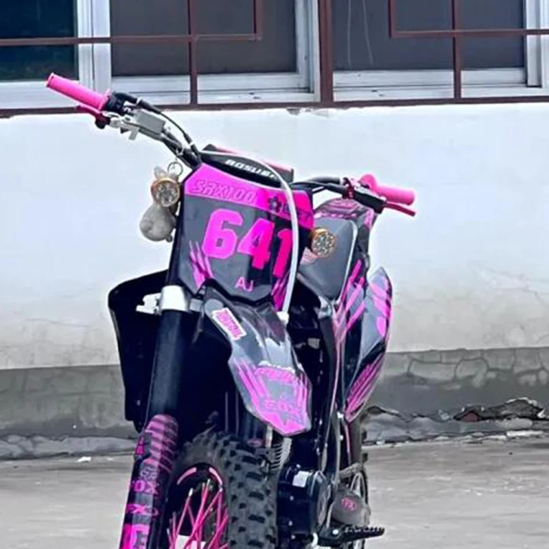 7/8 ''22mm CRF YZF KXF SXF SSR SDG BSE impugnature universali Dirt Pit Bike moto Grip parti di attrezzature in gomma