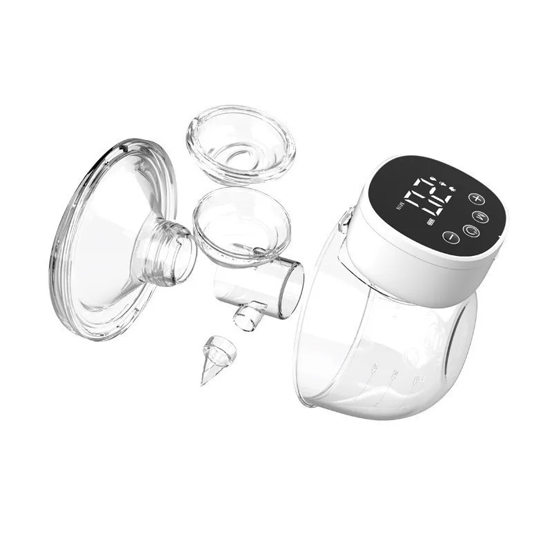 Coletor de leite materno de silicone, acessórios de ordenhador vestíveis para copo de bomba de mama MY-376, capa de coleção de leite materno
