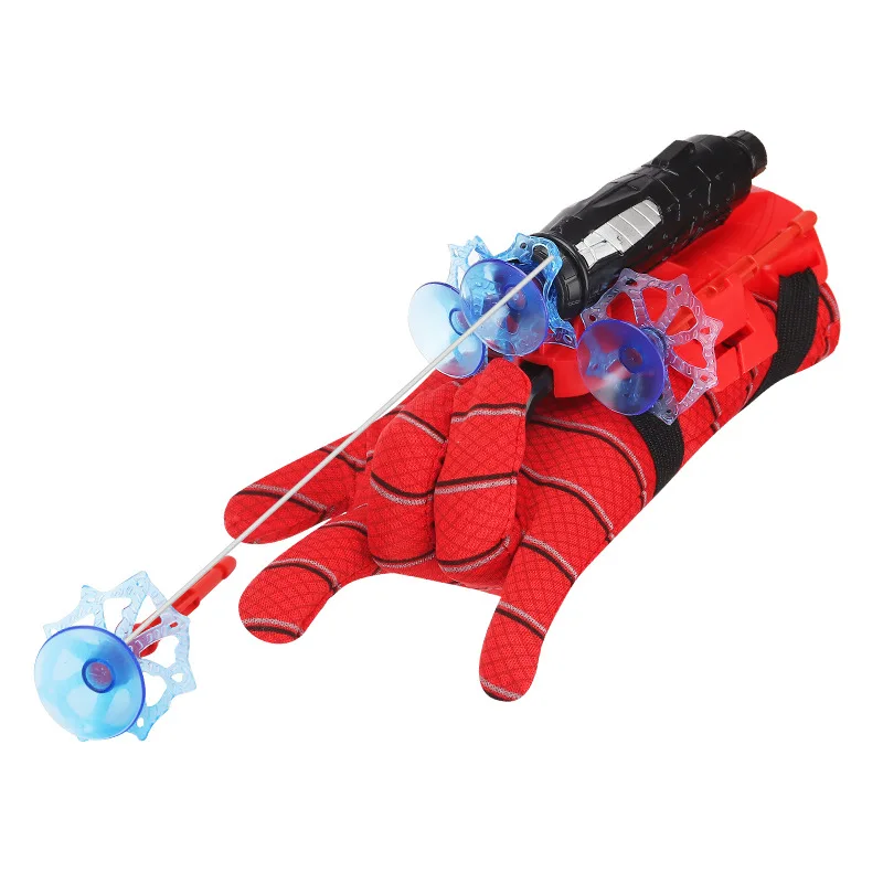 Marvels SpiderMans-lanzador de telaraña para Cosplay, personajes de Anime para niños, accesorios para fiesta de cumpleaños, accesorios de juego de rol, juguetes para niños, regalo