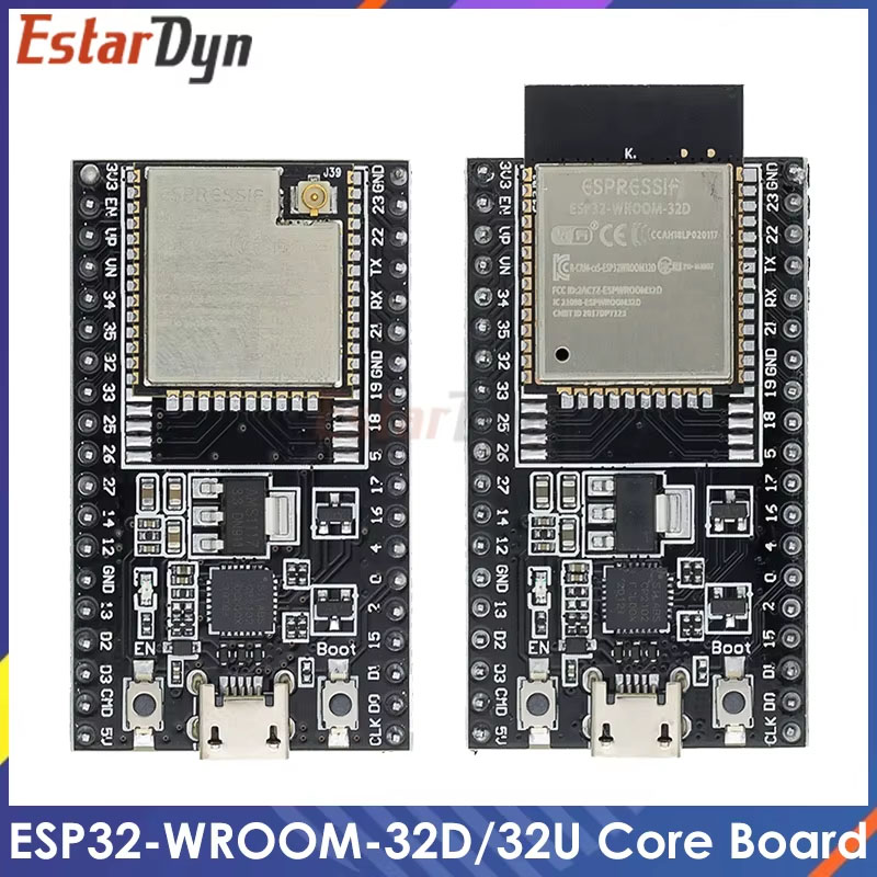 Estardyn-placa central de ESP32-DevKitC ESP32, placa de desarrollo ESP32-WROOM-32D, ESP32-WROOM-32U, WIFI, Bluetooth, IoT, NodeMCU-32