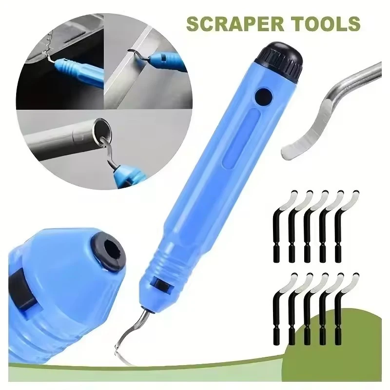 Mão rebarba aparar faca raspador chanfro ferramenta de rebarbação para peças impressora 3d tubo cobre reamer ferramenta modelo dispositivo poda kit